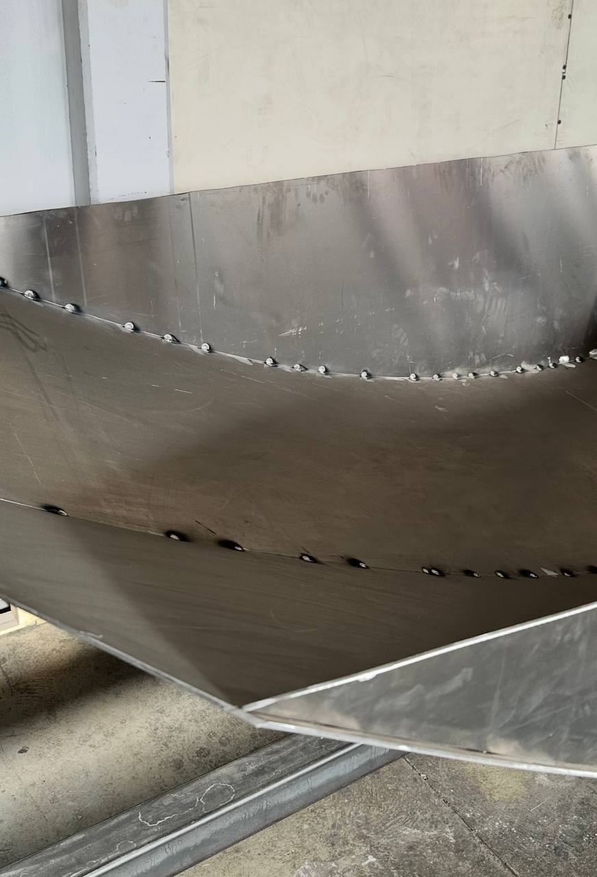 Welding marine aluminium for ALVERSOR boat